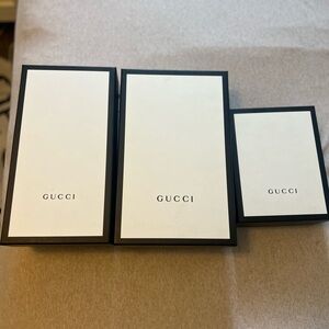 Empty GUCCI BOXES
